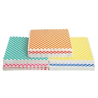 Cetak Kertas Pembungkus Makanan Tahan Minyak untuk Burger